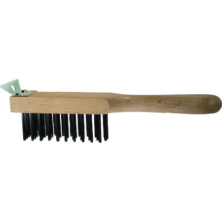 Pferd Scratch Brush, Scraper, Heavy Duty, 4"x11 85071